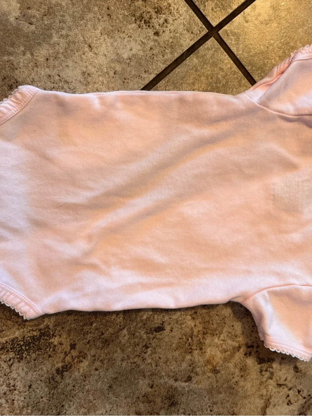 Baby girl bundle of Buc-ee’s onesie 3m & Penelope Mack fleece footie onesie 3-6M